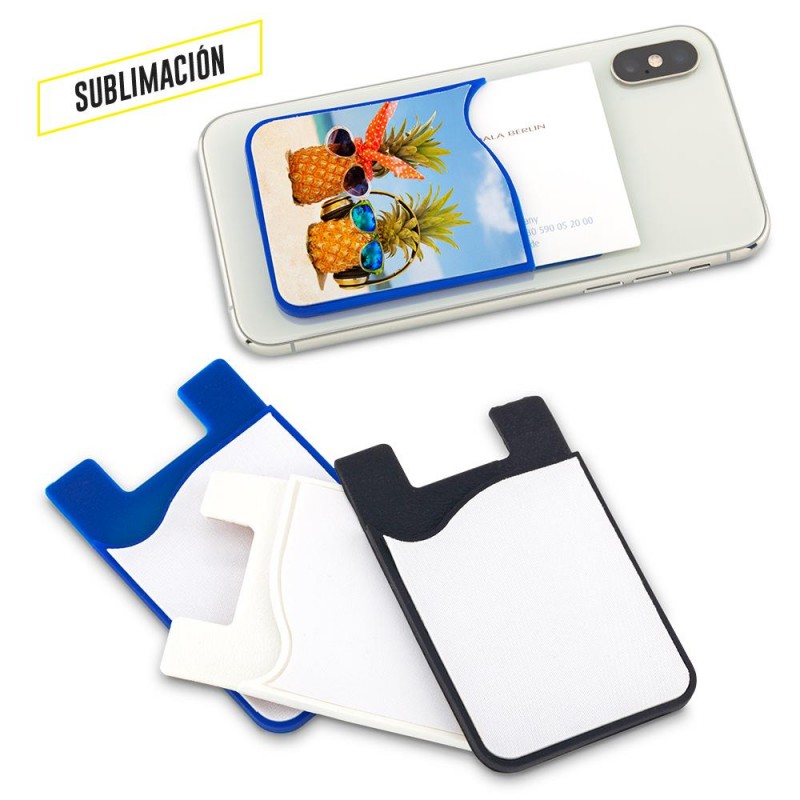 PORTATARJETAS CON STICKER CLEANER