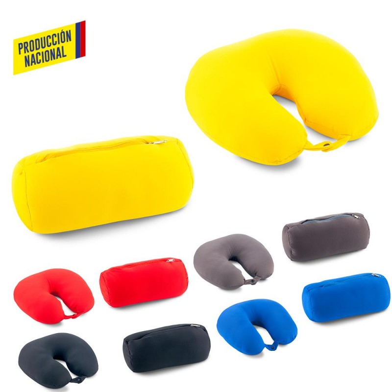 COJIN DE VIAJE DOBLE USO PLUSH-PRODUCCION NACIONAL