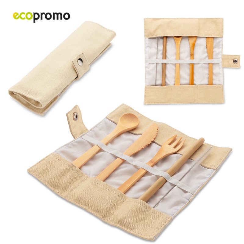 Set de Cubiertos Bamboo