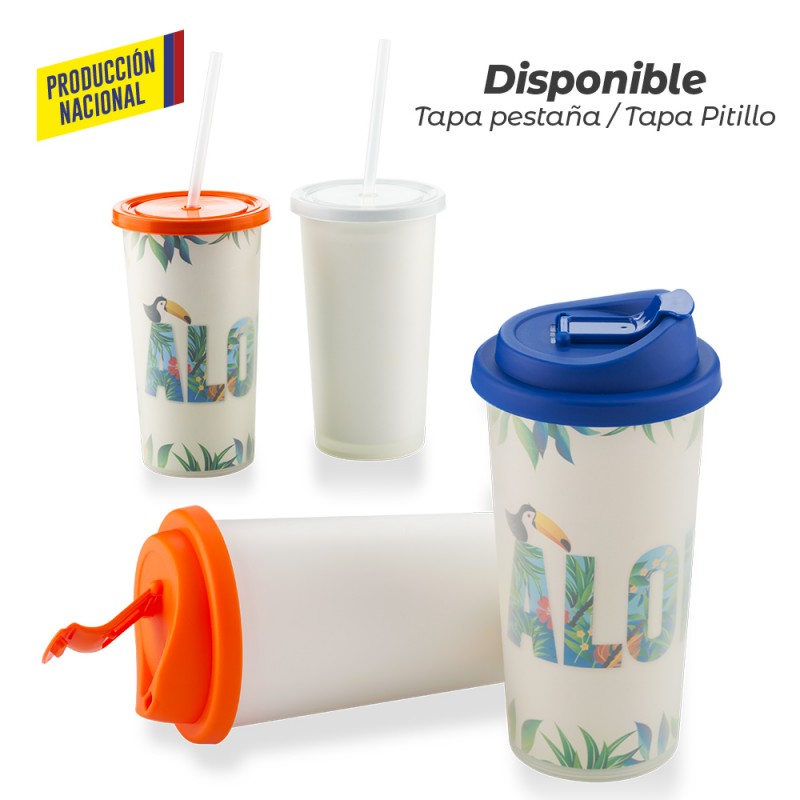 Vaso Doble Pared de Seguridad 450ml -Prod Nacional