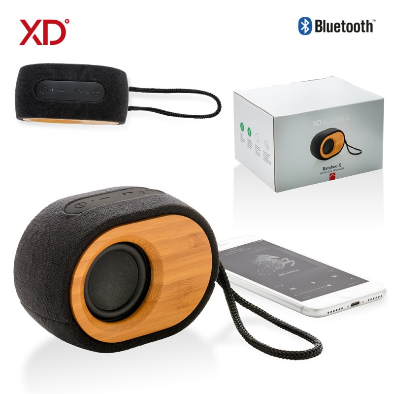Speaker Bluetooth en Bamboo Retro