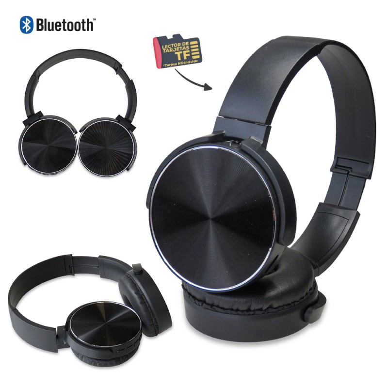 Audifonos Bluetooth DJ II con Lector TF