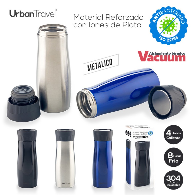 Botilito Metalico Urban Travel Premier 500ml