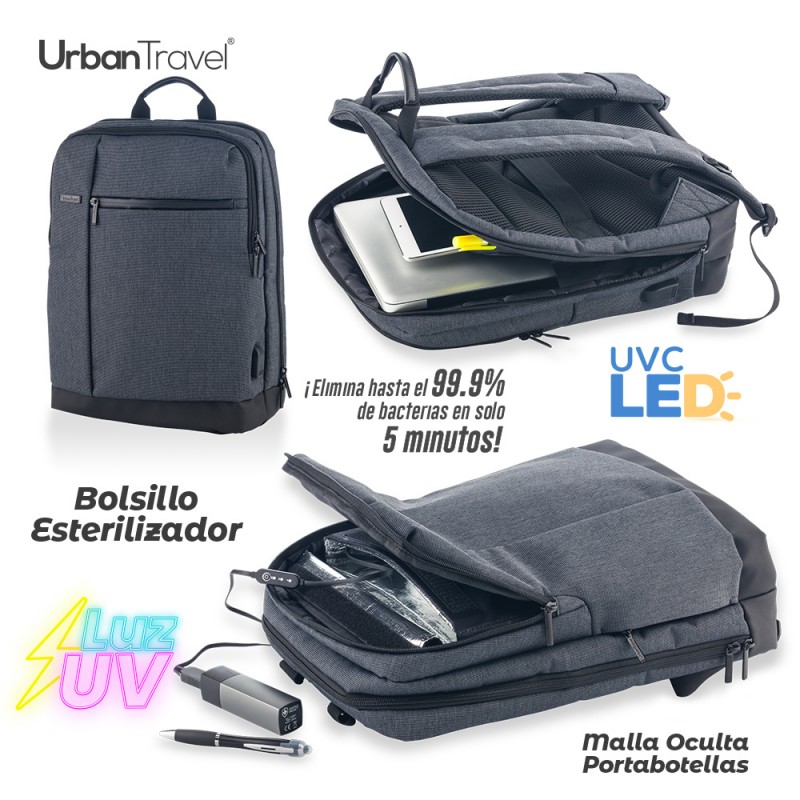 Morral Backpack Esterilizador Urban Travel