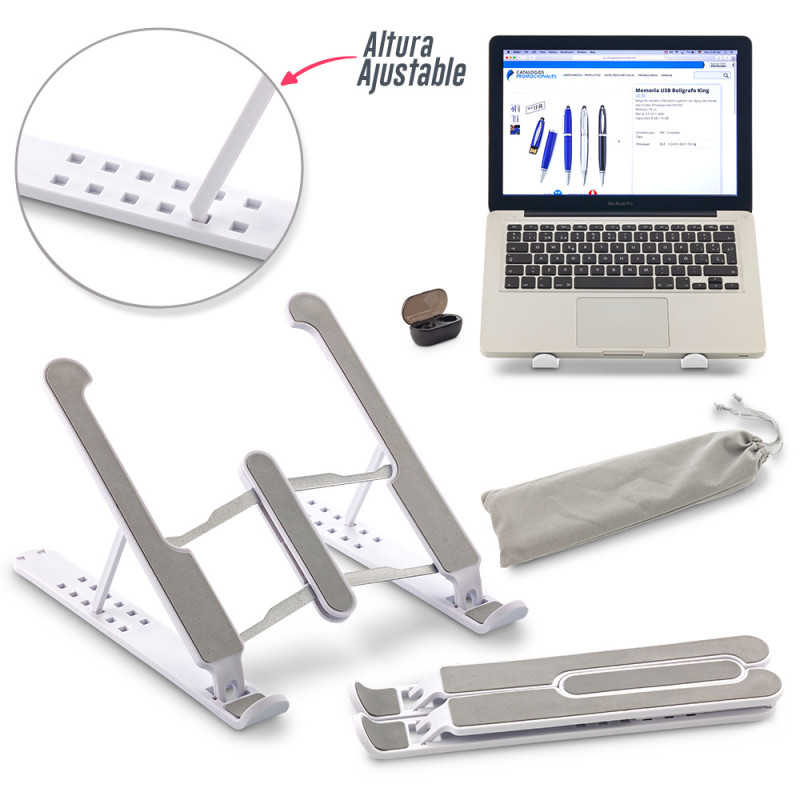 Soporte Plástico para Portátil