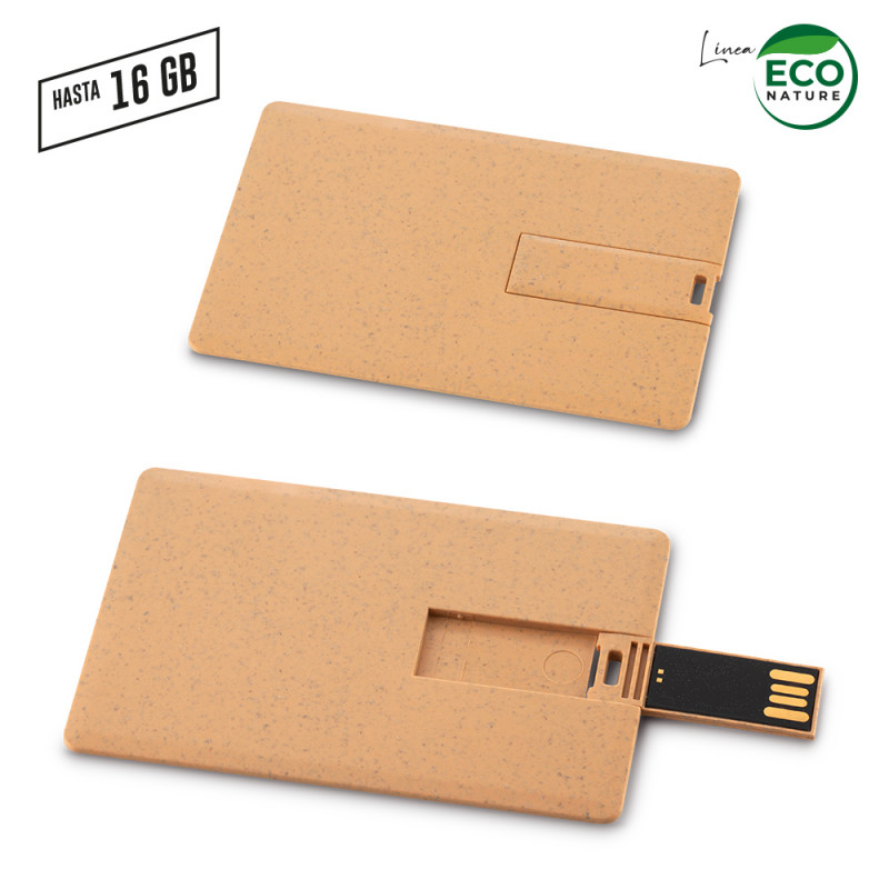 Memoria USB Credit Card Eco 8GB/16GB