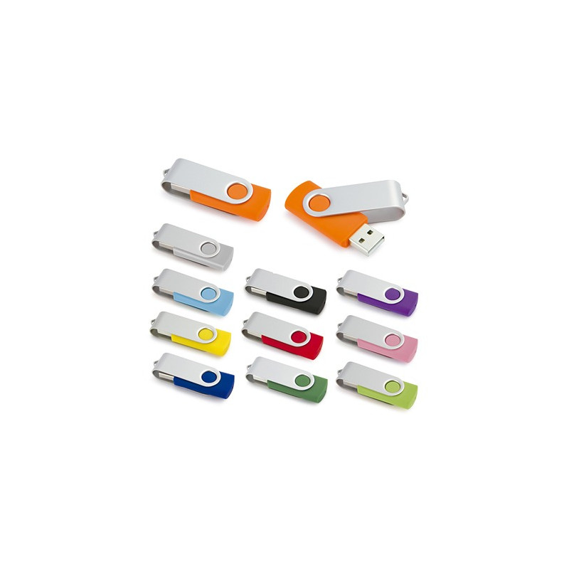 Memoria USB básica giratoria