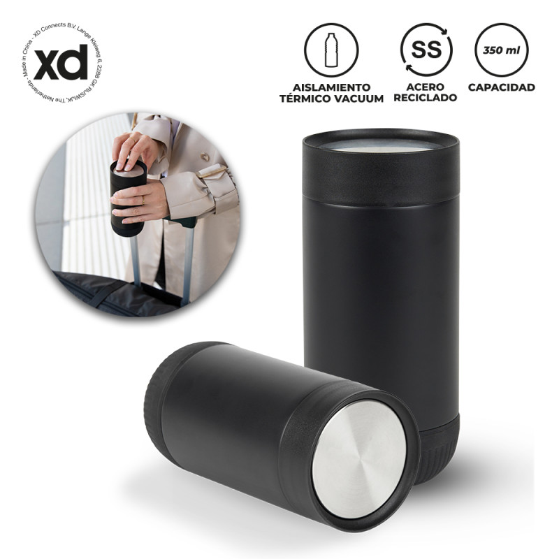 MUG METALICO VINGA ECO 350ml