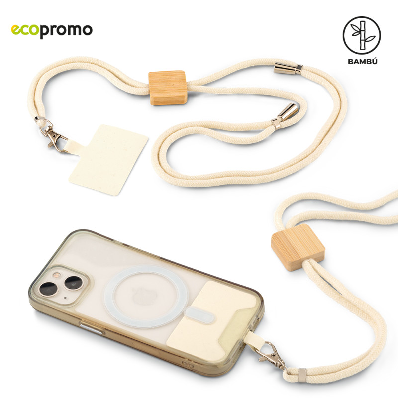 Cordón para Portacelular Bamboo Eco