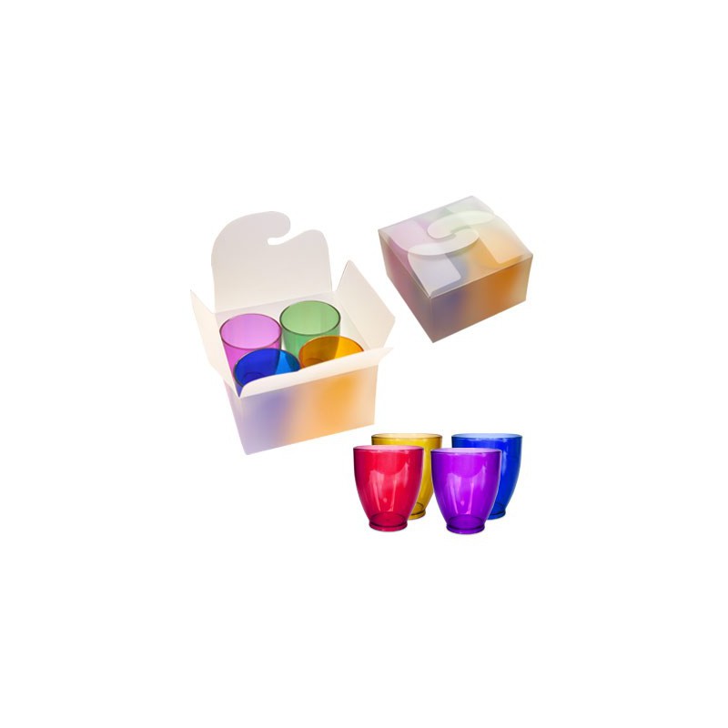 Set De Twister X 4 Vasos