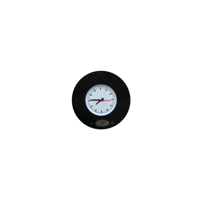 BÁSCULA DIGITAL DE COCINA / RELOJ DE PARED