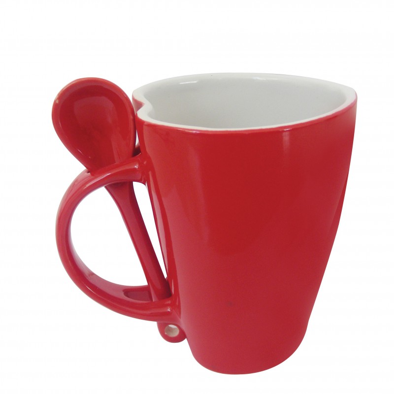 TAZA CORAZÓN CON CUCHARA 