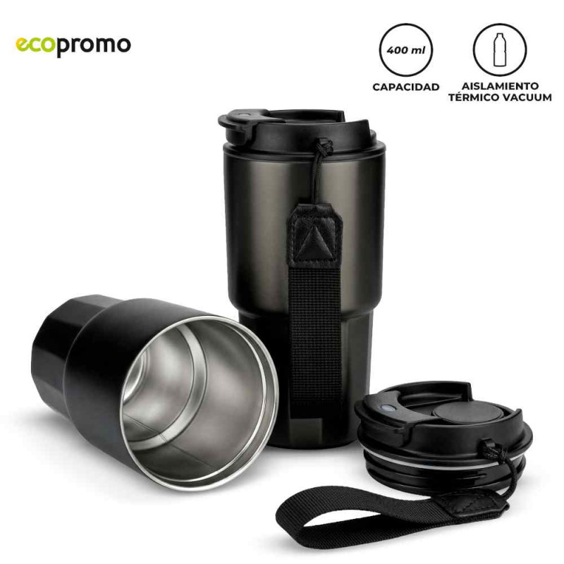 Mug Metálico Dewar 400 ml