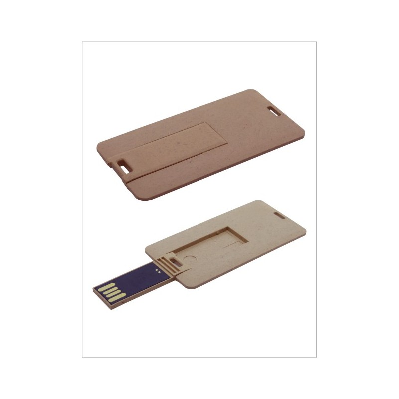 Usb Tarjeta Mini Biodegradable