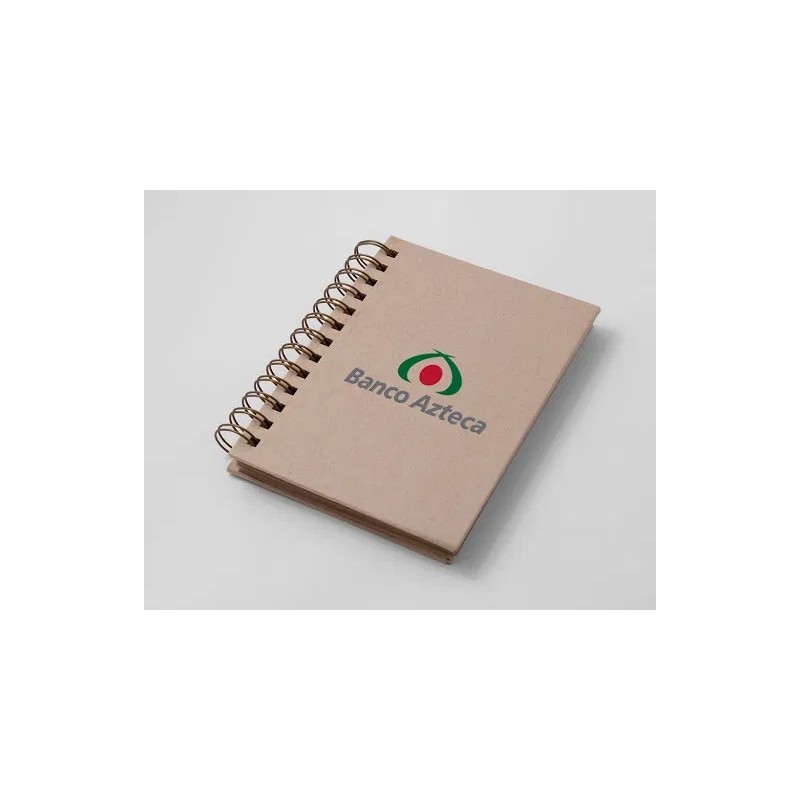 Libreta ecológica personalizada