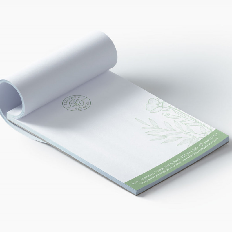 Libreta a la medida tipo block