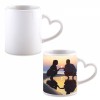 Mug Ceramica para Sublimacion Heart 11oz