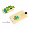 Bamboo USB 16GB Flat Card
