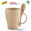 Mug Plástico con Cuchara Tiffany 300ml - Prod Nal