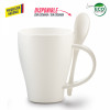 Mug Plástico con Cuchara Tiffany 300ml - Prod Nal