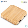 Cargador Inalambrico Bamboo Square