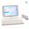 Teclado con Cargador Inalámbrico Roktum