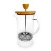 Cafetera en Vidrio y Bambú 600ml