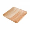 Plato de bamboo cuadrado