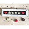 Caja mensaje/ bombones de chocolate