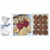 Galleta con trozos y chips de chocolate