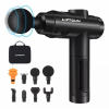 Masajeador Pistola Liftgun Pro 30 Niveles +lcd +8 Cabezales