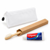 Set oral con cepillo madera